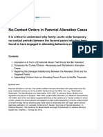 No-Contact Orders in Parental Alienation Cases 2