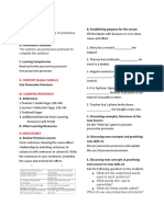 I. Objectives: The Learners Explain The Use of Possessive Pronouns