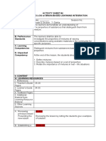 Lesson Plan Example (BRAIN-BASED)