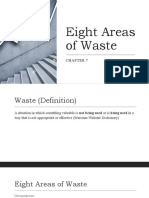 Eight Areas of Waste