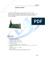 CYT8 (TX8) - ASK RF Transmitter Module