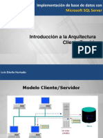 5.1 Arquitectura Cliente Servidor - SQLServer