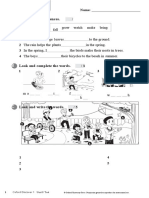 Unit 8 Test: Complete The Sentences