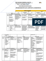 Matriz de Desagregación para Pci Basica Superior