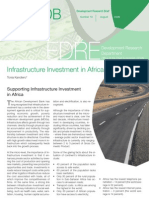 Infrastructure Investment in Africa