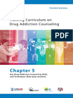 Training Curriculum On Drug Addiction Counseling - Chapter 5