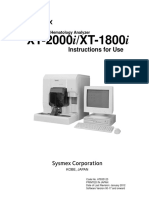 XT-2000i/XT-1800i: Instructions For Use