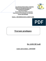 TP Ndeg 1 Microbiologie Alimentaire Licence Microbiologie Travaux Pratiques