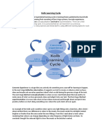 Kolb Learning Cycle