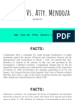 Protacio vs. Atty. Mendoza Case Digest # 2