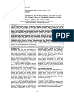 Extracts of Senna Siamea On Pseudomona Ug