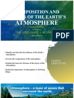 Composition and Layers of The Atmosphere Report AprilDianeG