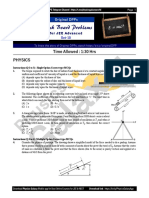 Black Board Problems For JEE Advanced Set-10