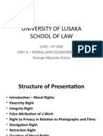 Unit 6 - Moral and Economic Rights