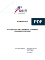 Developments in The Singapore Electricity Transmission Network - 5 Apr 2011