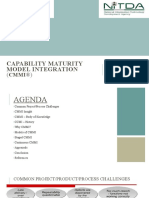 Presentations - Day 3 & 4-Capability Maturity Model Integration (CMMI)