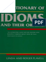 Dictionary of Idioms and Their Origins