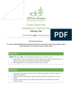 Activity Template - Project Charter