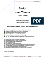 4.0 Thema 1082 Investition Und Finanzierungsformen Skript Dozent