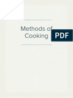 Methods of Cooking Food P1
