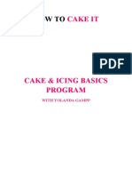 How To Cake It - Cake & Icing Basics Program