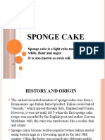 Sponge Cakes