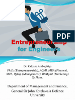 Introduction To Entrepreneurship