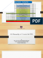 12 - Hierarchy of Control and PPE