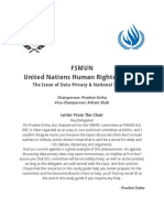 FSMUN 8.0 UNHRC - Study Guide