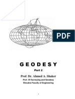 Selected Topics in Geodesy Part 2