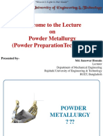 Powder Metallurgy (Real