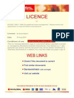 AS 1269.1 (1998) Occupational Noise Management-Measurement & Assessment