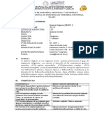 Silabo G2 - Química Orgánica - 2022 - Visado