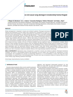 Overventilation and Lung Damage