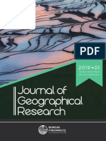 Journal of Geographical Research - Vol.2, Iss.1