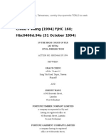 Chiou V Wang (1994) FJHC 160 Hbc0466d.94s (31 October 1994)