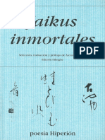 Jaikus Inmortales - Basho (Selección)