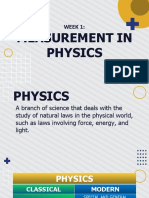 Week1 Measurementinphysics