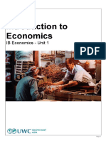 Unit 1 Economic Thought, PPF and Positive and Normative