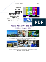 Boulder Amateur TV Repeater's Newsletter-110