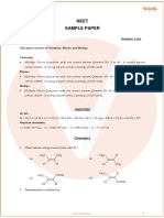 Neet Sample Paper: Max. Marks: 180 Duration: 3 Hrs