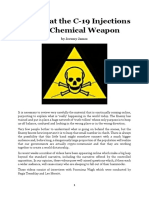 Proof That The C-19 Injections Are A Chemical Weapon