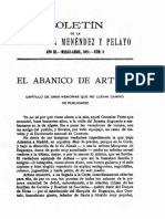 El Abanico de Artuca Capitulo de Unas Memorias Que No Llevan Camino de Publicarse 973408