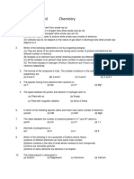 Class 8 Icse Board Chemistry Atomic Structure PDF