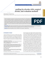 Secondary Bone Grafting For Alveolar Clefts Surgical