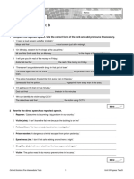Oxford Solutions Pre Int Progress Test Unit 8 B PDF