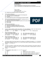 Xenon Chemistry Revision Sheet With Answers