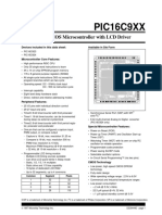 PIC16C9XX - 8-Bit CMOS Microcontroller With LCD Driver - 30444e