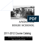 Course Catalog 2011-2012