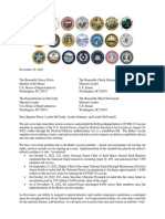 (DAILY CALLER OBTAINED) - Joint Letter To Congress On The Military Vaccine Mandate 11.30.2022